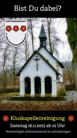 Videowand - Reinigung Kluskapelle -Neuenheerse